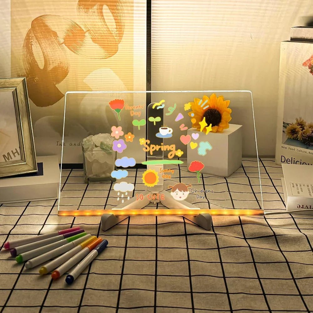 Quadro Mágico para Desenhar com Luz LED Infantil LuzPad - AvexaQuadro Mágico para Desenhar com Luz LED Infantil LuzPadQuadro MágicoAvexa