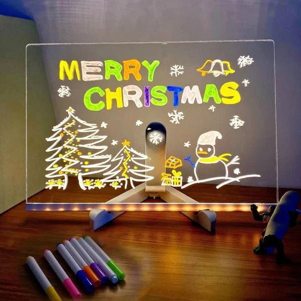 Quadro Mágico para Desenhar com Luz LED Infantil LuzPad - AvexaQuadro Mágico para Desenhar com Luz LED Infantil LuzPadQuadro MágicoAvexa