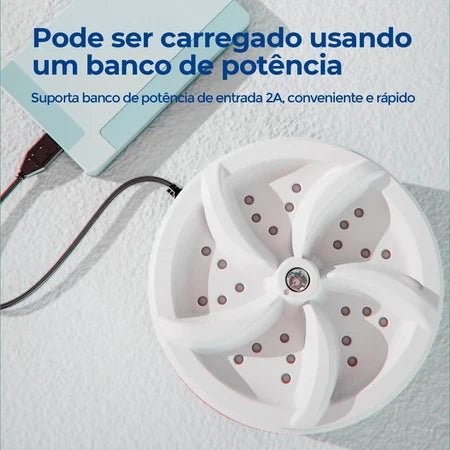 SplashClean - Mini Máquina de Lavar Roupas Panos Toalhas no Balde Portátil e Recarregável - Entrega Grátis - AvexaSplashClean - Mini Máquina de Lavar Roupas Panos Toalhas no Balde Portátil e Recarregável - Entrega GrátisAvexa