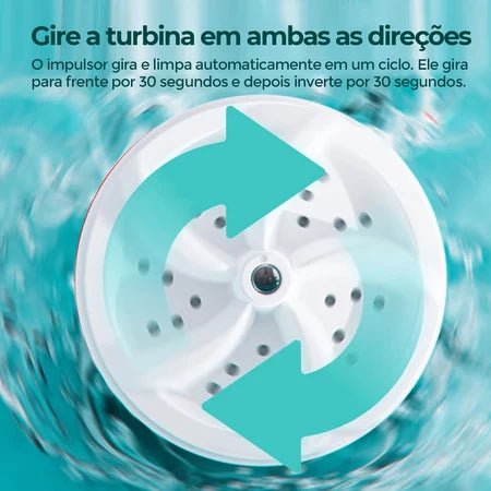 SplashClean - Mini Máquina de Lavar Roupas Panos Toalhas no Balde Portátil e Recarregável - Entrega Grátis - AvexaSplashClean - Mini Máquina de Lavar Roupas Panos Toalhas no Balde Portátil e Recarregável - Entrega GrátisAvexa