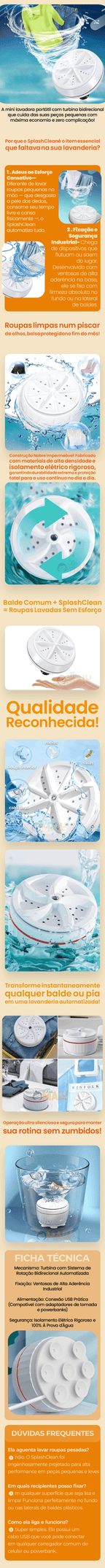 SplashClean - Mini Máquina de Lavar Roupas Panos Toalhas no Balde Portátil e Recarregável - Entrega Grátis - AvexaSplashClean - Mini Máquina de Lavar Roupas Panos Toalhas no Balde Portátil e Recarregável - Entrega GrátisAvexa