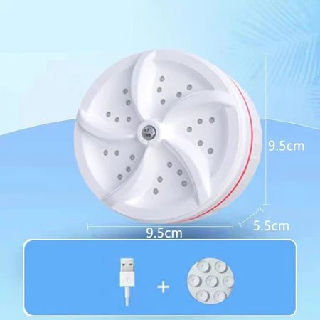 SplashClean - Mini Máquina de Lavar Roupas Panos Toalhas no Balde Portátil e Recarregável - Entrega Grátis - AvexaSplashClean - Mini Máquina de Lavar Roupas Panos Toalhas no Balde Portátil e Recarregável - Entrega GrátisAvexa