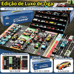 Super Kit 48 Carrinhos de Fricção + Pista 🚗 | Presente para Menino | Container Colecionável - AvexaSuper Kit 48 Carrinhos de Fricção + Pista 🚗 | Presente para Menino | Container ColecionávelAvexa