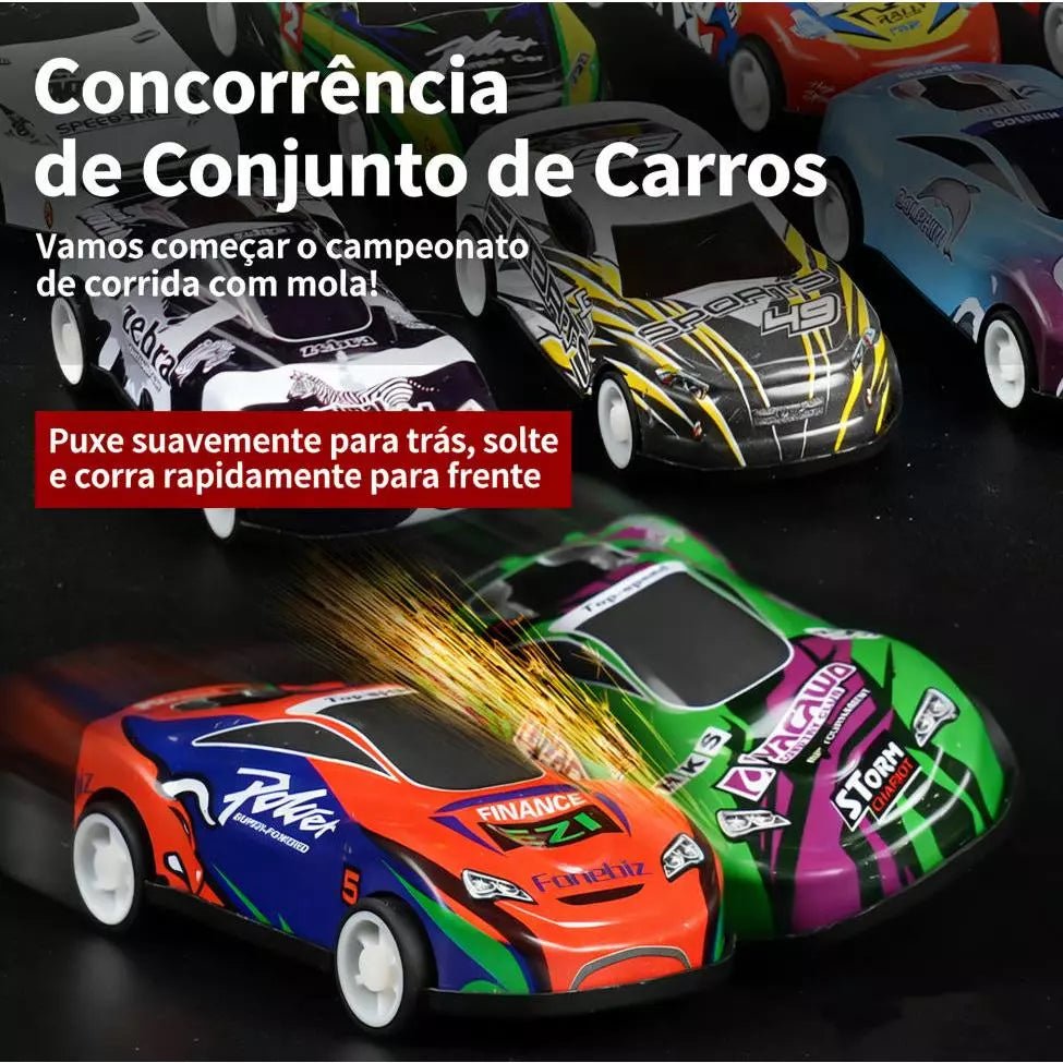 Super Kit 48 Carrinhos de Fricção + Pista 🚗 | Presente para Menino | Container Colecionável - AvexaSuper Kit 48 Carrinhos de Fricção + Pista 🚗 | Presente para Menino | Container ColecionávelAvexa