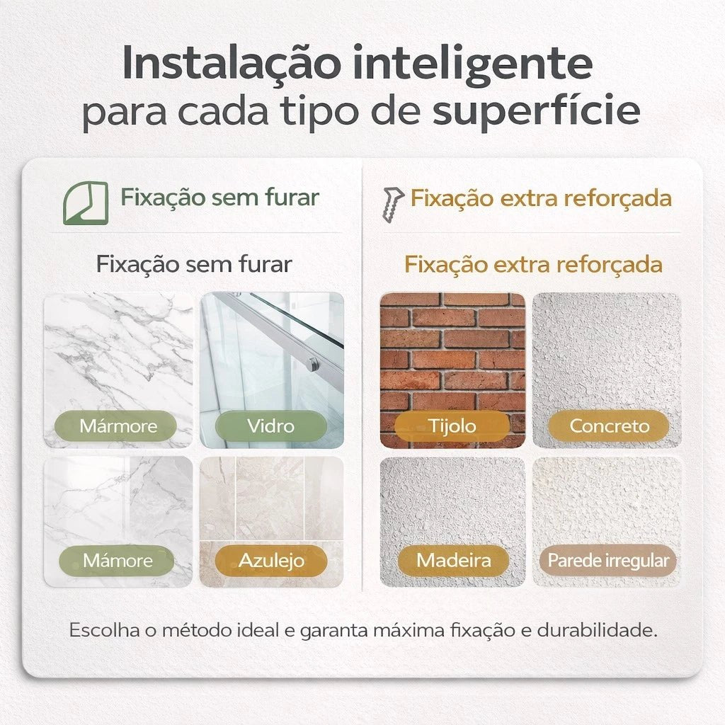 UltraGrip Inox - Suporte para Vassouras e Rodos - Compre 1 Leve 2 - AvexaUltraGrip Inox - Suporte para Vassouras e Rodos - Compre 1 Leve 2Avexa
